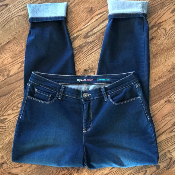 Style & Co. Denim Skinny Leg Jeans - Picture 3 of 12